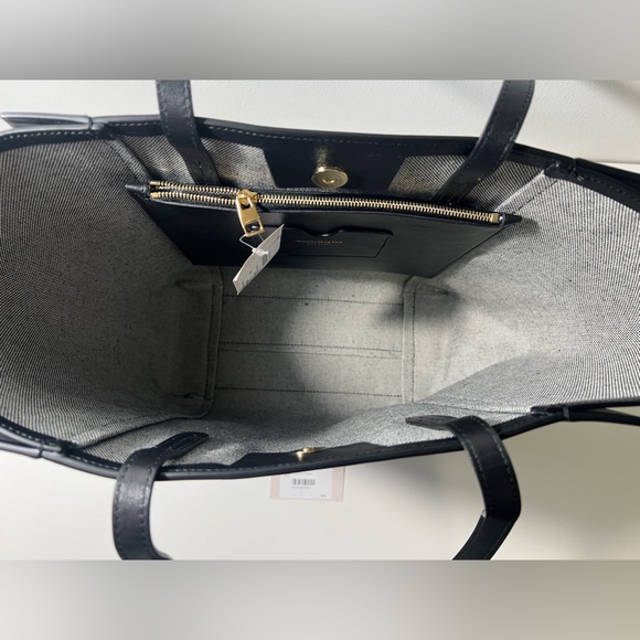 Alexander McQueen Leather Signature Shopper Tote Bag Purse 💕for Sasha - Picture 12 of 16